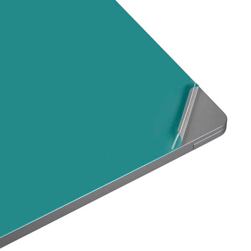 Teal Blue Solid Universal Laptop 16.6in (13.4 x 9.7in) Skin