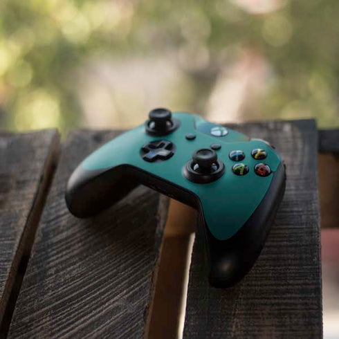 Teal Blue Solid Xbox One Controller Skin