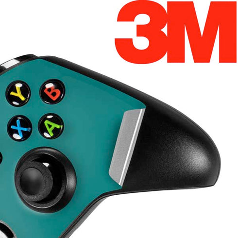 Teal Blue Solid Xbox One S Controller Skin