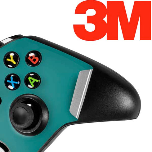 Teal Blue Solid Xbox One X Controller Skin