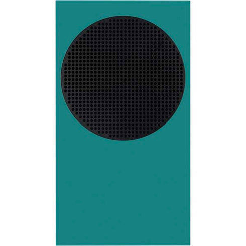 Teal Blue Solid Xbox Series S Console Skin