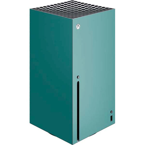 Teal Blue Solid Xbox Series X Console Skin