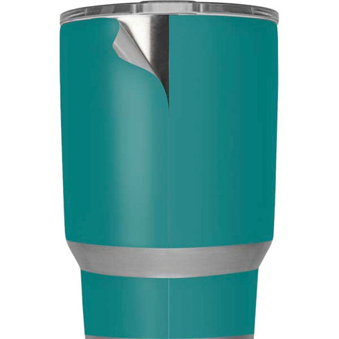 Teal Blue Solid Yeti 20oz Tumbler Skin