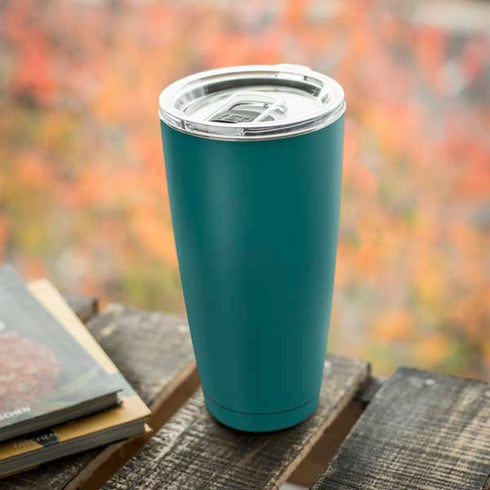 Teal Blue Solid Yeti 20oz Tumbler Skin