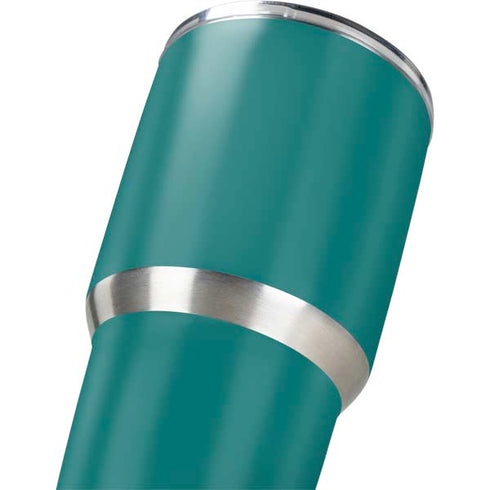 Teal Blue Solid Yeti 30oz Rambler Tumbler Skin