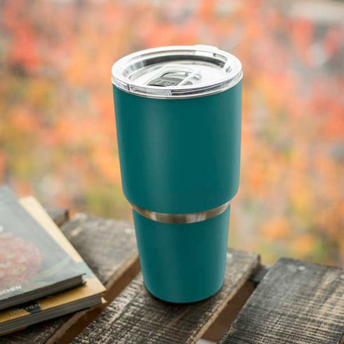 Teal Blue Solid Yeti 30oz Rambler Tumbler Skin