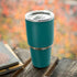 Teal Blue Solid Yeti 30oz Rambler Tumbler Skin