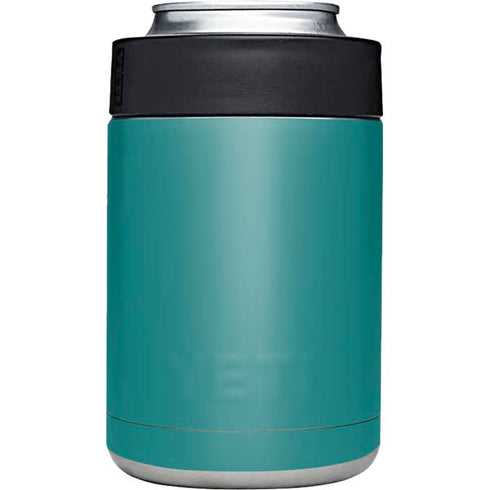 Teal Blue Solid Yeti Colster Can Insulator Skin