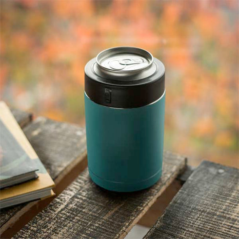 Teal Blue Solid Yeti Colster Can Insulator Skin