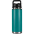 Teal Blue Solid YETI Rambler 26oz Bottle Skin
