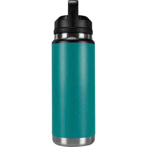 Teal Blue Solid YETI Rambler 26oz Bottle Skin
