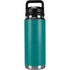 Teal Blue Solid YETI Rambler 26oz Bottle Skin
