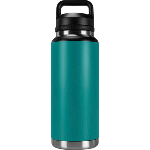 Teal Blue Solid YETI Rambler 36oz Bottle Skin
