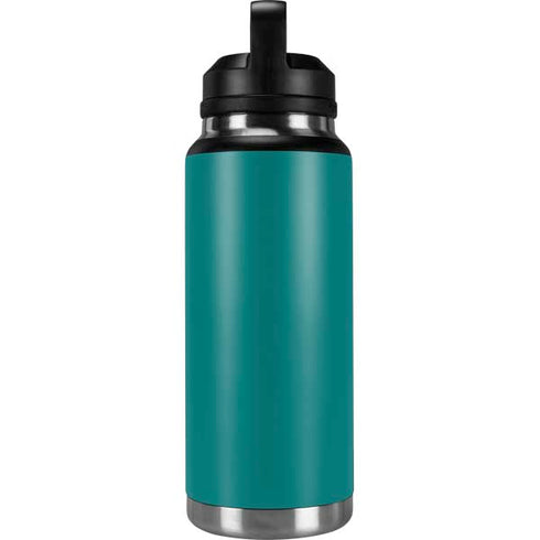 Teal Blue Solid YETI Rambler 36oz Bottle Skin