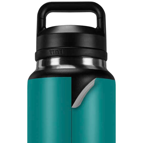 Teal Blue Solid YETI Rambler 36oz Bottle Skin
