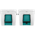 Teal YETI Tundra 75 Hard Cooler Skin