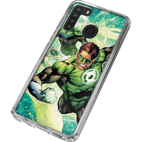 DC Comics Green Lantern Sinestro Secret Files and Origins Cover #1 By Geoff Johns Galaxy A21 Clear Case