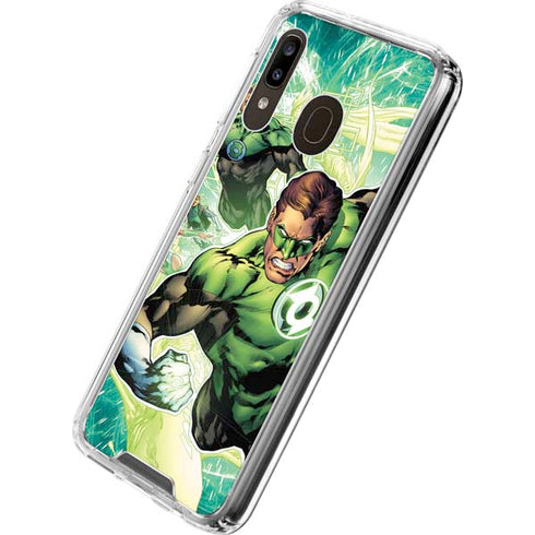 DC Comics Green Lantern Sinestro Secret Files and Origins Cover #1 By Geoff Johns Galaxy A30 Clear Case