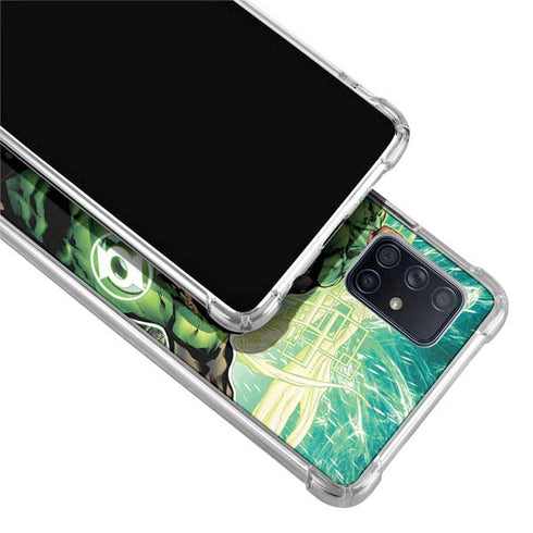 DC Comics Green Lantern Sinestro Secret Files and Origins Cover #1 By Geoff Johns Galaxy A71 5G Clear Case