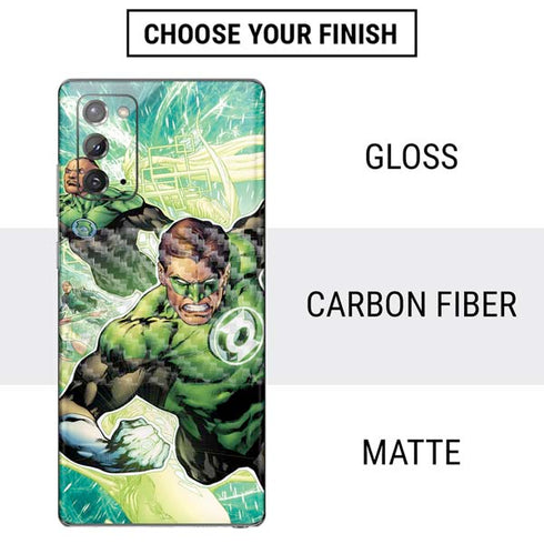 DC Comics Green Lantern Sinestro Secret Files and Origins Cover #1 By Geoff Johns Galaxy Note20 5G Skin