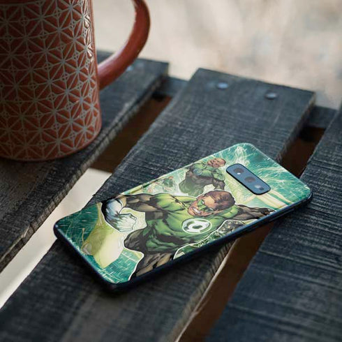 DC Comics Green Lantern Sinestro Secret Files and Origins Cover #1 By Geoff Johns Galaxy S10e Skin