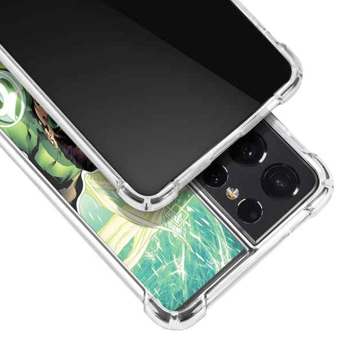 DC Comics Green Lantern Sinestro Secret Files and Origins Cover #1 By Geoff Johns Galaxy S21 Ultra 5G Clear Case