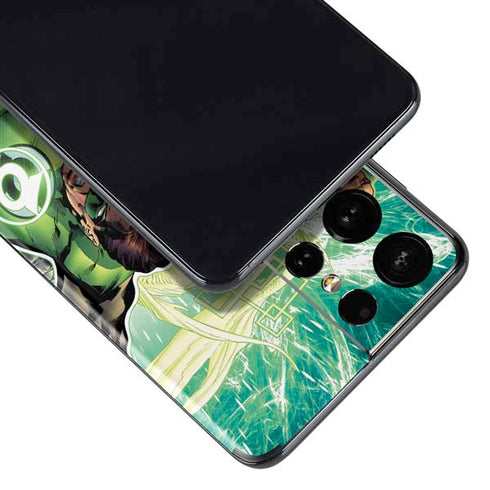 DC Comics Green Lantern Sinestro Secret Files and Origins Cover #1 By Geoff Johns Galaxy S21 Ultra 5G Skin