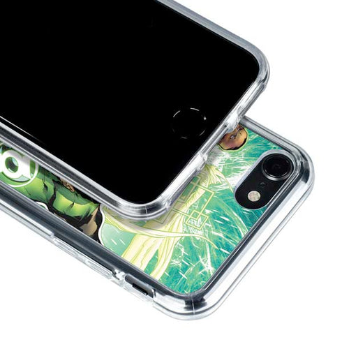 DC Comics Green Lantern Sinestro Secret Files and Origins Cover #1 By Geoff Johns iPhone SE (2nd & 3rd Gen) Clear Case