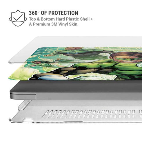 DC Comics Green Lantern Sinestro Secret Files and Origins Cover #1 By Geoff Johns MacBook Pro 16in (2021-25) Case plus Skin