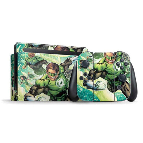 DC Comics Green Lantern Sinestro Secret Files and Origins Cover #1 By Geoff Johns Nintendo Switch Bundle Skin