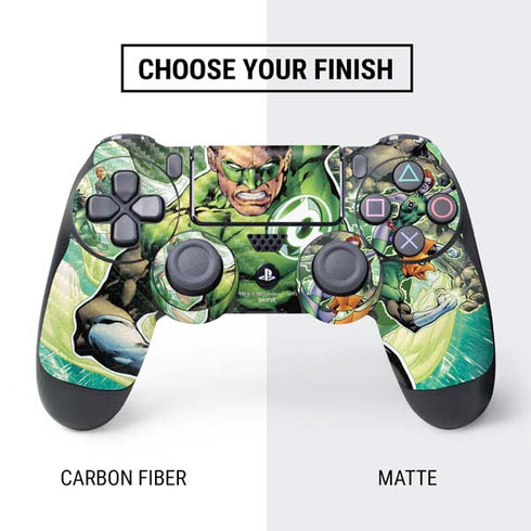 DC Comics Green Lantern Sinestro Secret Files and Origins Cover #1 By Geoff Johns PS4 Controller Skin