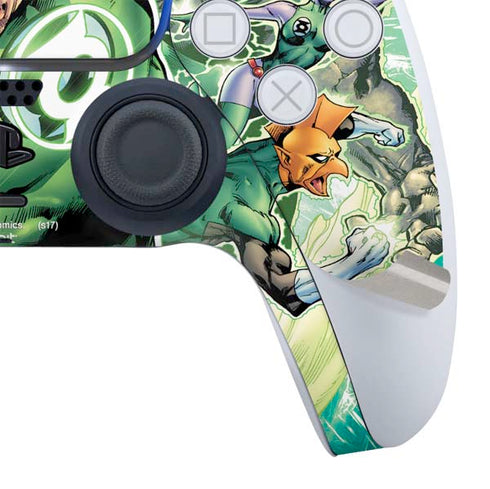 DC Comics Green Lantern Sinestro Secret Files and Origins Cover #1 By Geoff Johns PS5 Controller Skin
