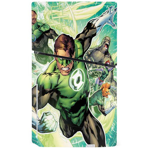 DC Comics Green Lantern Sinestro Secret Files and Origins Cover #1 By Geoff Johns PS5 Slim Disk Bundle Skin