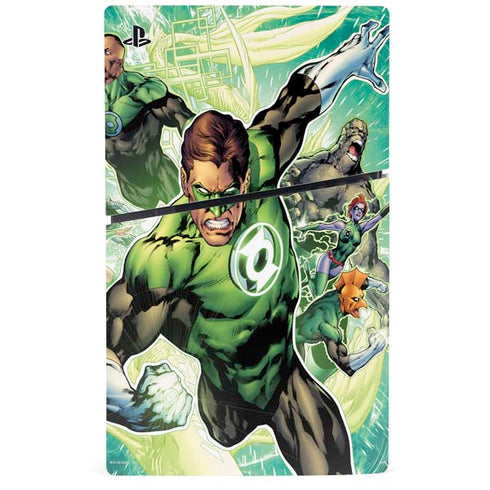DC Comics Green Lantern Sinestro Secret Files and Origins Cover #1 By Geoff Johns PS5 Slim Digital Edition Bundle Skin