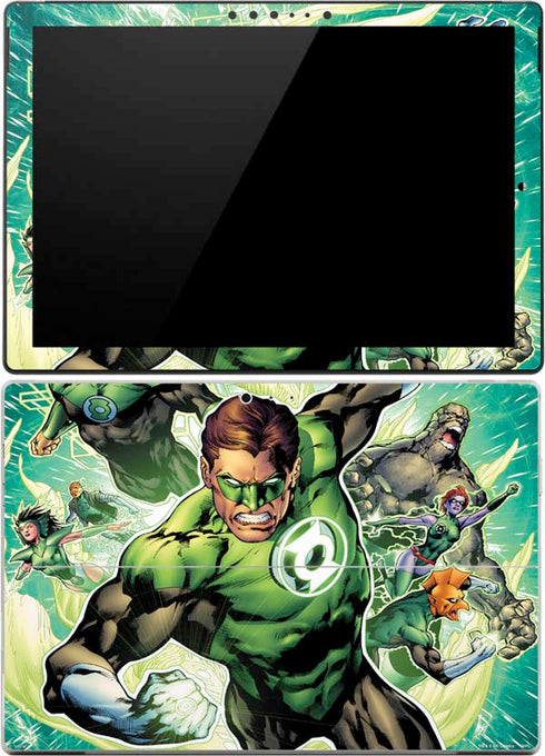 DC Comics Green Lantern Sinestro Secret Files and Origins Cover #1 By Geoff Johns Surface Pro (2017) Skin
