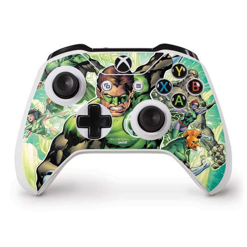 DC Comics Green Lantern Sinestro Secret Files and Origins Cover #1 By Geoff Johns Xbox One S Controller Skin
