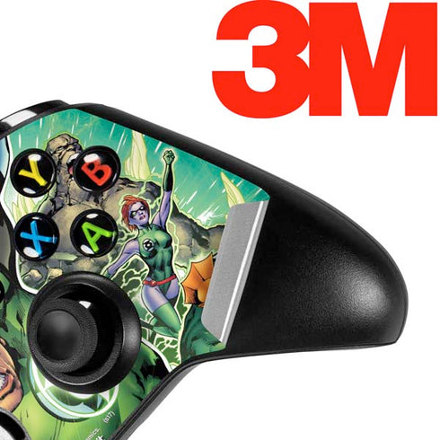 DC Comics Green Lantern Sinestro Secret Files and Origins Cover #1 By Geoff Johns Xbox One X Controller Skin