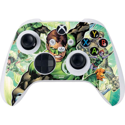 DC Comics Green Lantern Sinestro Secret Files and Origins Cover #1 By Geoff Johns Xbox Series S Controller Skin