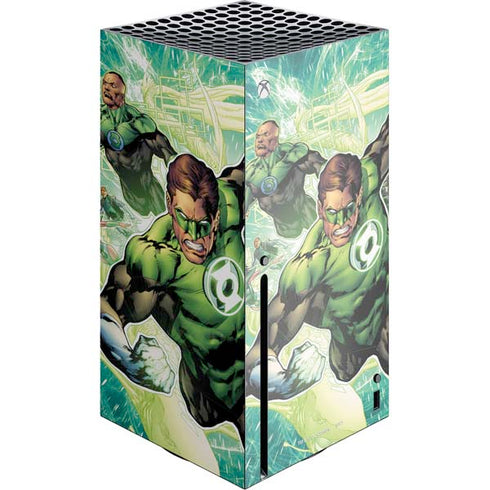 DC Comics Green Lantern Sinestro Secret Files and Origins Cover #1 By Geoff Johns Xbox Series X Console Skin