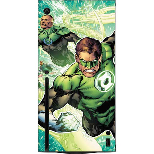 DC Comics Green Lantern Sinestro Secret Files and Origins Cover #1 By Geoff Johns Xbox Series X Console Skin