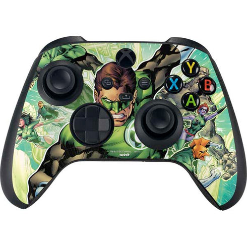 DC Comics Green Lantern Sinestro Secret Files and Origins Cover #1 By Geoff Johns Xbox Series X Controller Skin
