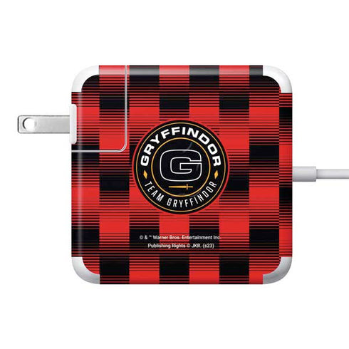 Wizarding Worlds Harry Potter Team Gryffindor 85W Power Adapter (15 and 17 inch MacBook Pro Charger) Skin