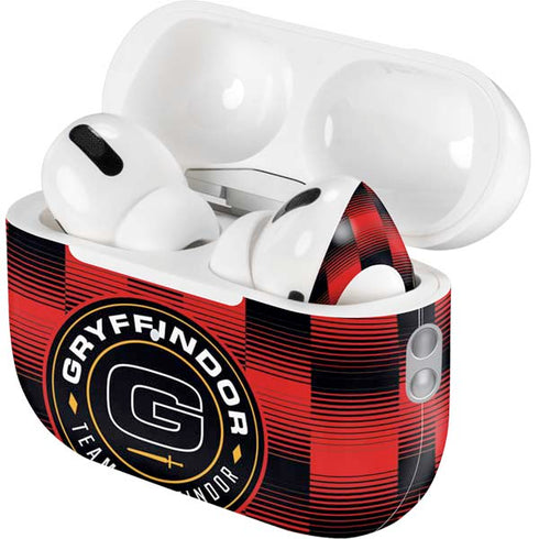 Wizarding Worlds Harry Potter Team Gryffindor AirPods Pro 2nd Gen Skin