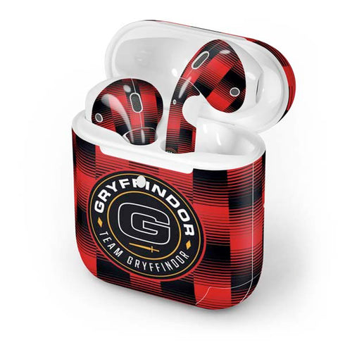 Wizarding Worlds Harry Potter Team Gryffindor Apple AirPods 2 Skin