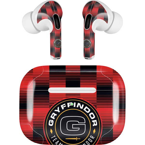 Wizarding Worlds Harry Potter Team Gryffindor Apple AirPods Pro Skin