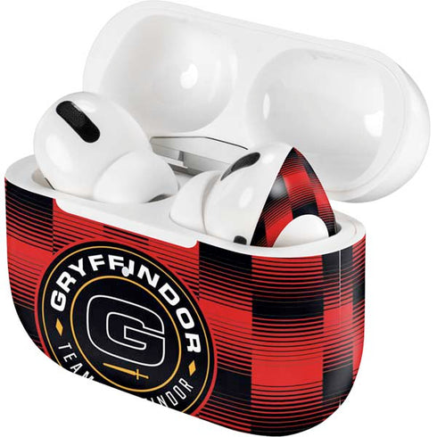 Wizarding Worlds Harry Potter Team Gryffindor Apple AirPods Pro Skin
