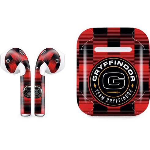Wizarding Worlds Harry Potter Team Gryffindor Apple AirPods Skin