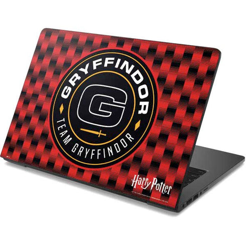 Wizarding Worlds Harry Potter Team Gryffindor Dell Chromebook Skin