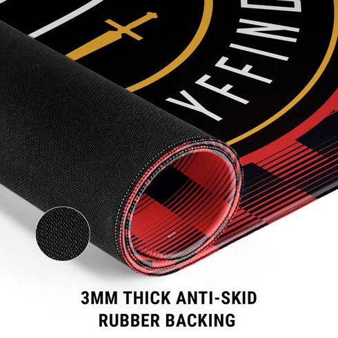 Wizarding Worlds Harry Potter Team Gryffindor Gaming Mouse Pad