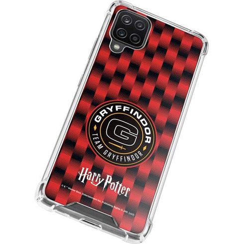 Wizarding Worlds Harry Potter Team Gryffindor Galaxy A12 Clear Case